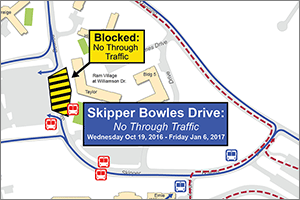 Skipper Bowles Drive Project Map