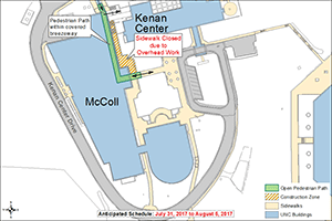 McColl Roofing Project Map
