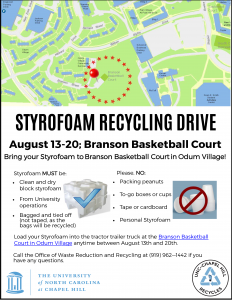 Styrofoam Recycling Flyer