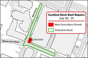 Cardinal Deck Roof Repair Map