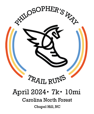 Philosopher's Way Trail Run 2024 logo